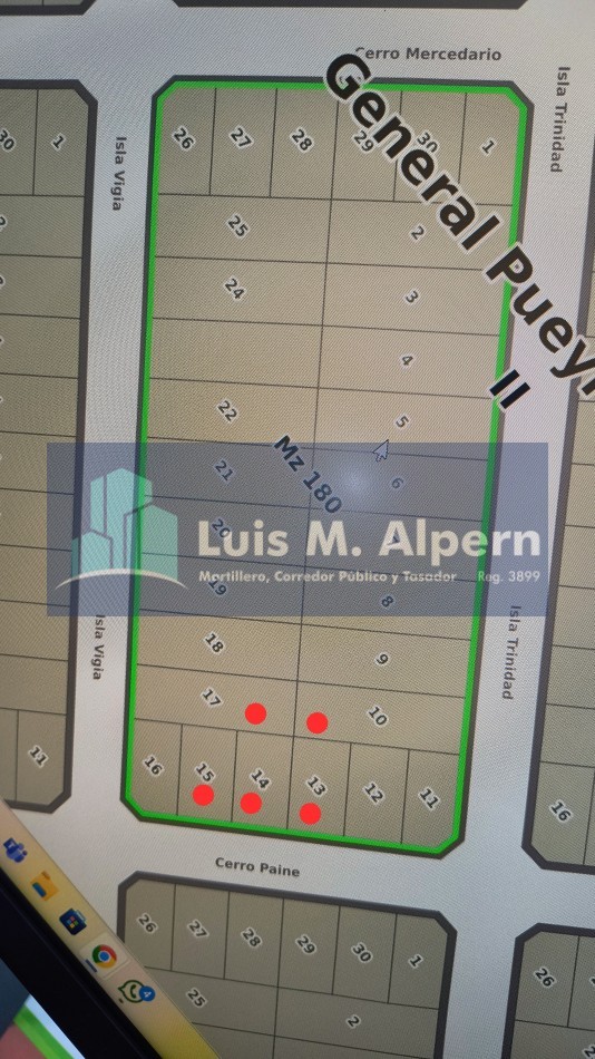 Lote en venta / Barrio Felix U. Camet