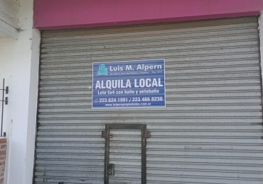 LOCAL EN ALQUILER / BARRIO CERRITO-SAN SALVADOR